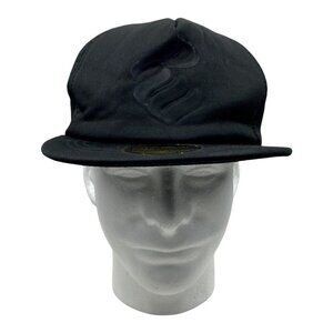 Rocawear Men's Black Monochrome Unstructured Adjustable Snapback Baseball Cap OS